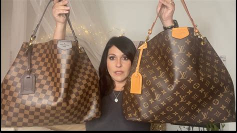 Louis Vuitton Graceful Damier Ebene Vs. Monogram Comparison